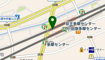 マクドナルド 京王多摩センター店の地図画像