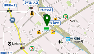 マクドナルド 平和台駅前店の地図画像