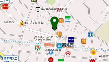 マクドナルド 西葛西店の地図画像