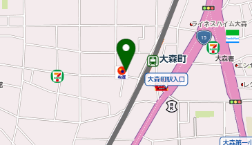 マクドナルド 大森町店の地図画像