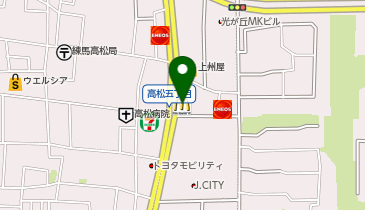 マクドナルド 笹目通り高松店の地図画像