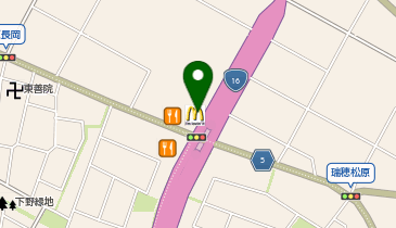 マクドナルド 箱根ケ崎店の地図画像