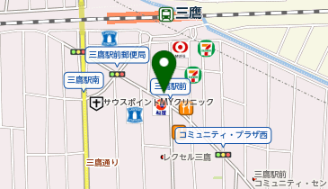 マクドナルド 三鷹店の地図画像
