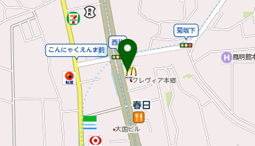 マクドナルド 春日駅前店の地図画像