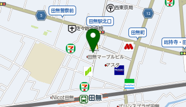 マクドナルド 田無駅前店の地図画像