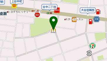 マクドナルド 北綾瀬西友前店の地図画像