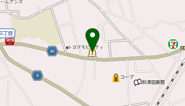 マクドナルド 志木街道秋津店の地図画像