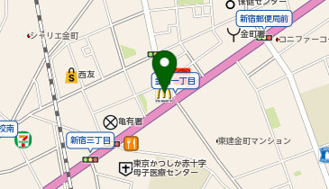 マクドナルド 6号線金町店の地図画像