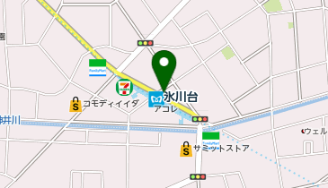 マクドナルド 氷川台駅前店の地図画像