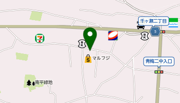 マクドナルド 千ケ瀬マルフジ店の地図画像