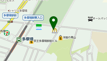 マクドナルド 多摩境店の地図画像