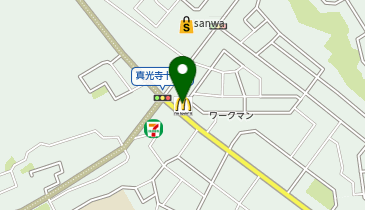 マクドナルド 鶴川真光寺店の地図画像