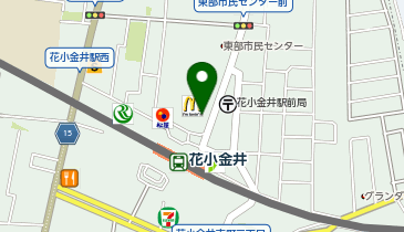 マクドナルド 花小金井駅前店の地図画像