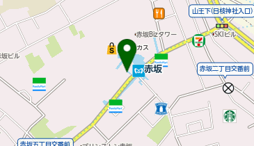 マクドナルド 赤坂駅前店の地図画像