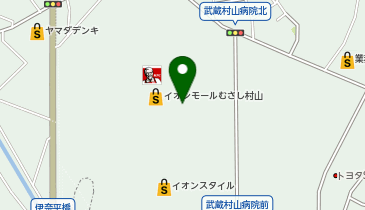 マクドナルド イオンモールむさし村山店の地図画像