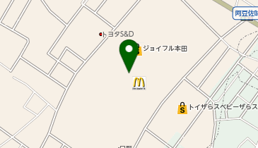 マクドナルド 瑞穂ジョイフル本田店の地図画像
