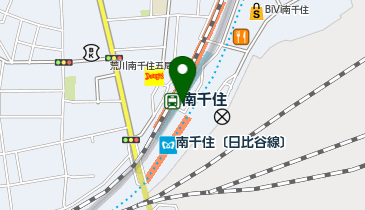 マクドナルド 南千住駅店の地図画像