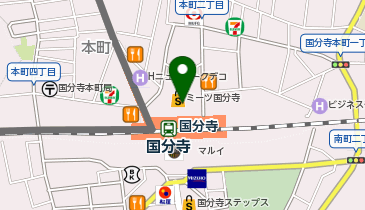 マクドナルド 国分寺店の地図画像