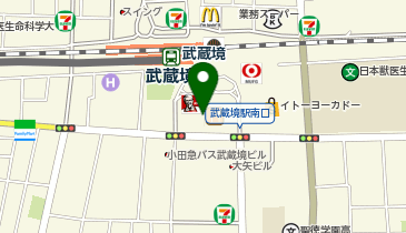 マクドナルド 武蔵境イトーヨーカドー店の地図画像