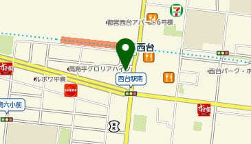 マクドナルド 西台駅前店の地図画像