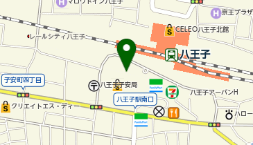 マクドナルド 八王子オーパ店の地図画像