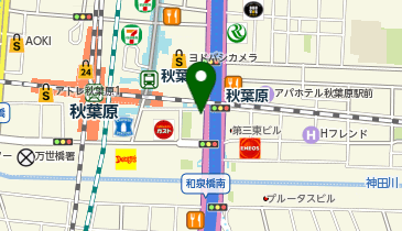 マクドナルド 秋葉原昭和通り店の地図画像