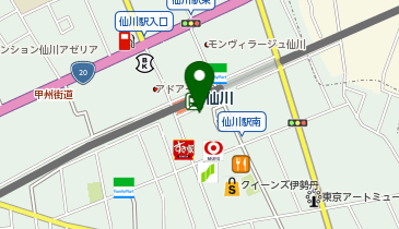 マクドナルド フレンテ仙川店の地図画像