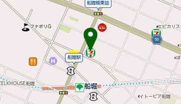 マクドナルド 船堀店の地図画像