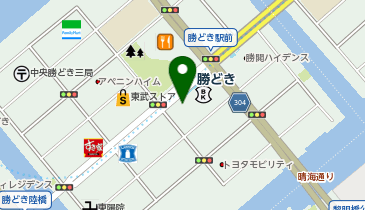 マクドナルド 勝どき駅前店の地図画像
