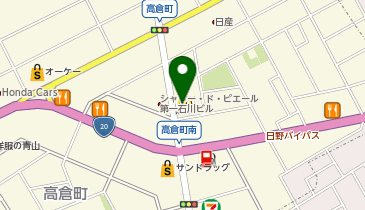 マクドナルド 八王子高倉町店の地図画像