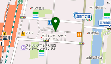 マクドナルド 品川港南口店の地図画像