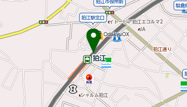 マクドナルド 狛江店の地図画像