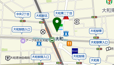 マクドナルド 大和店の地図画像