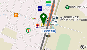 マクドナルド 日吉駅前店の地図画像