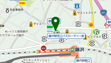マクドナルド 藤沢北口店」(藤沢市-マクドナルド-〒251-0052)の地図