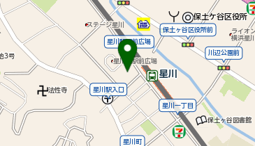 マクドナルド 星川店の地図画像