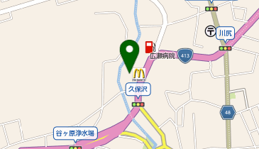 マクドナルド 城山店の地図画像