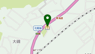 マクドナルド 1号線大磯店の地図画像
