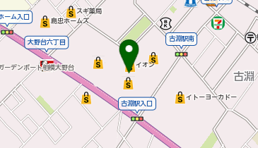 マクドナルド イオン相模原店の地図画像