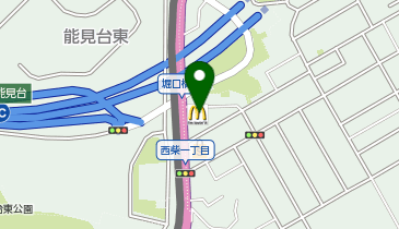 マクドナルド 能見台西友店の地図画像