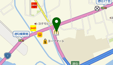 マクドナルド 1号線酒匂店の地図画像