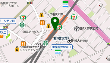 マクドナルド 小田急相模大野駅店の地図画像
