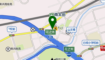 マクドナルド 横浜南フジスーパー店の地図画像