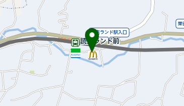 マクドナルド 小田急読売ランド駅前店の地図画像