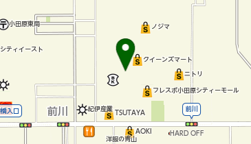 マクドナルド フレスポ小田原シティモール店の地図画像