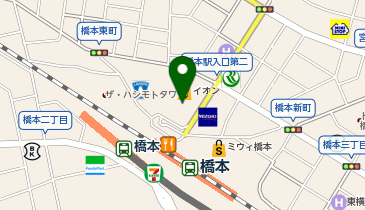 マクドナルド イオン橋本店の地図画像