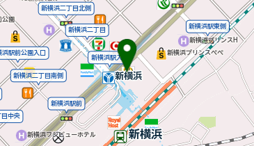 マクドナルド 新横浜駅前店の地図画像