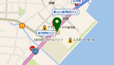 マクドナルド 135湯河原店の地図画像