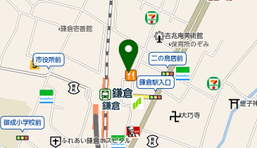 マクドナルド 鎌倉駅前店の地図画像