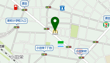 マクドナルド 川崎渡田店の地図画像